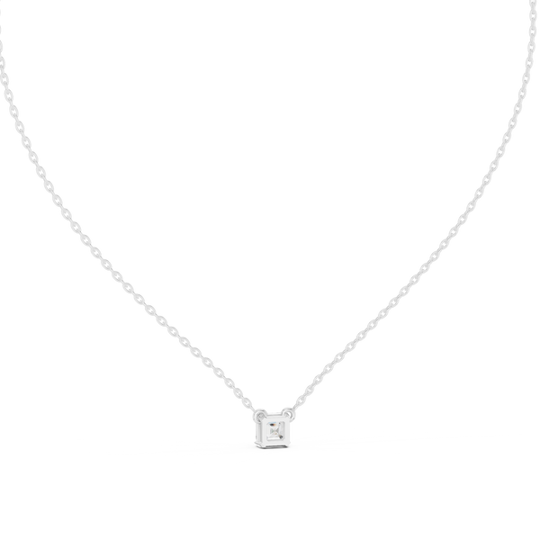 Twin Flame lab grown diamond pendant