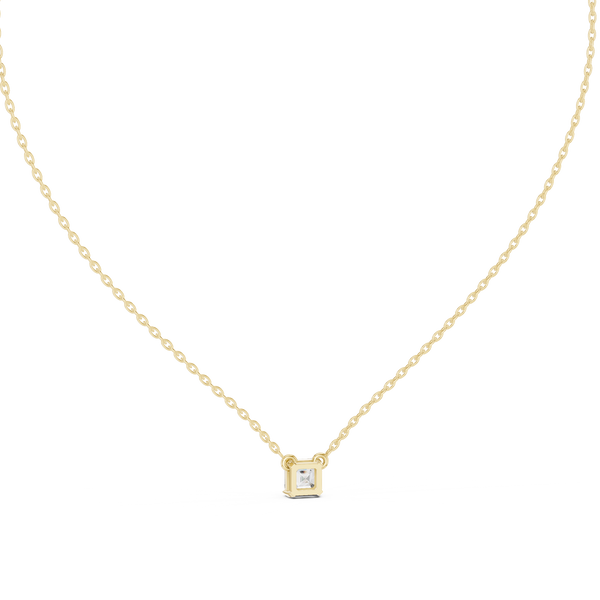 Twin Flame lab grown diamond pendant