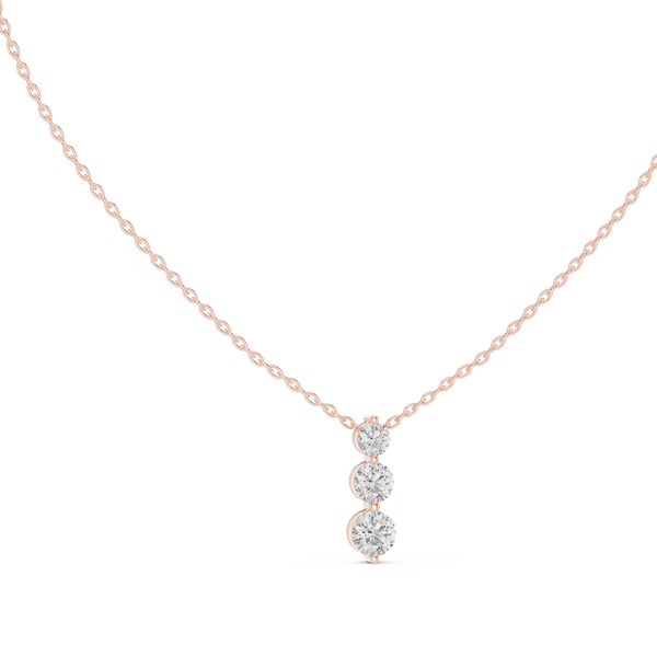Ocean Breeze lab grown diamond pendant