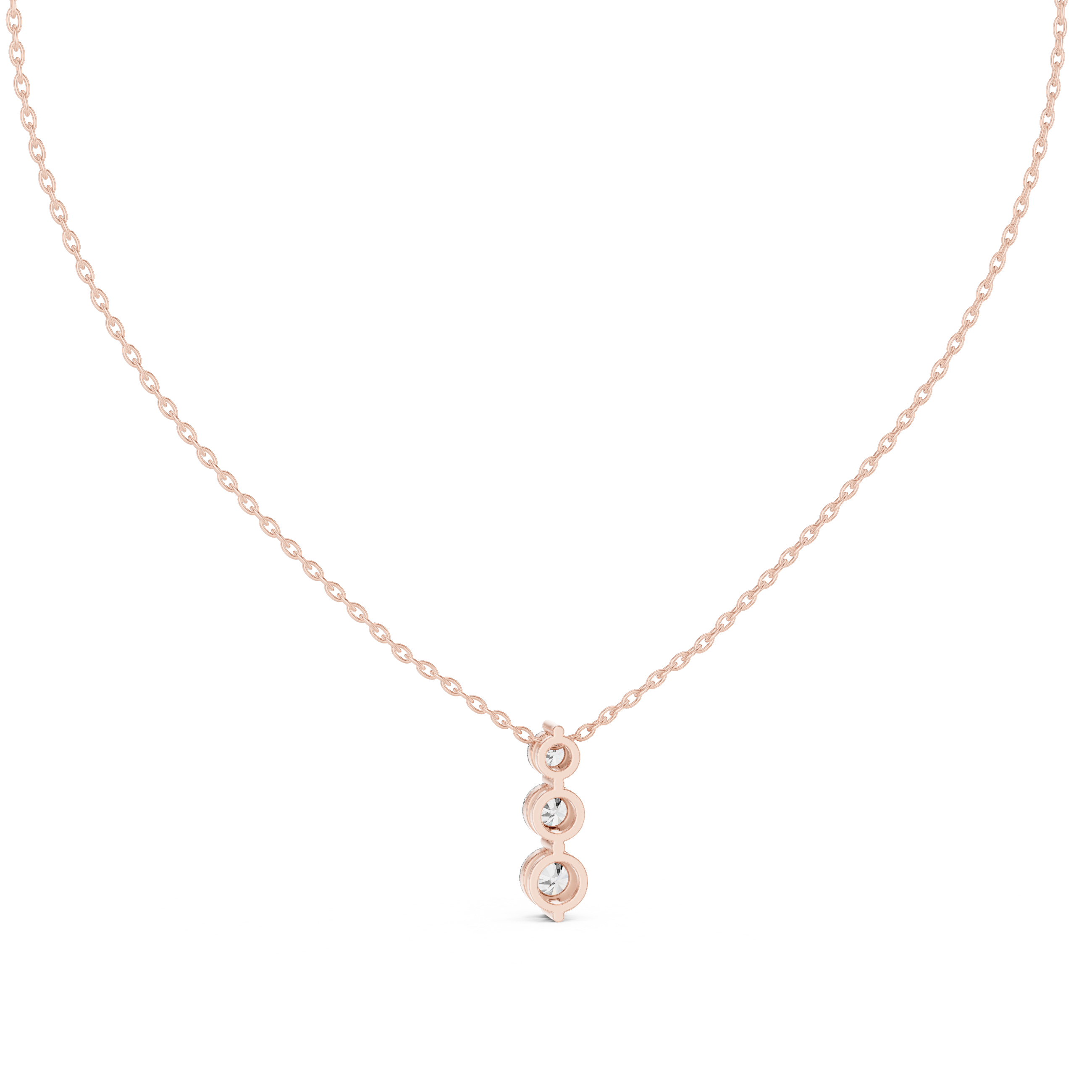 Ocean Breeze lab grown diamond pendant