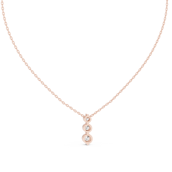 Ocean Breeze lab grown diamond pendant