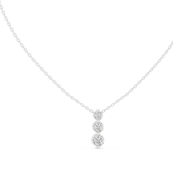 Ocean Breeze lab grown diamond pendant