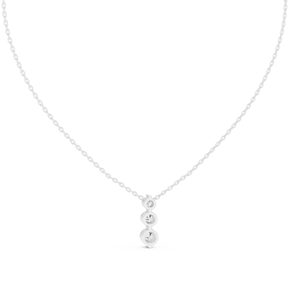 Ocean Breeze lab grown diamond pendant