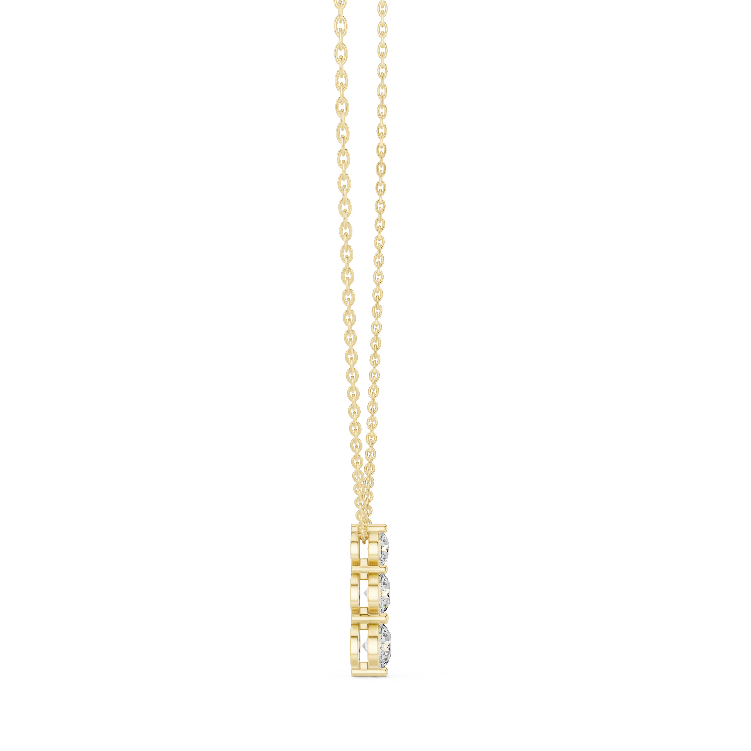 Ocean Breeze lab grown diamond pendant