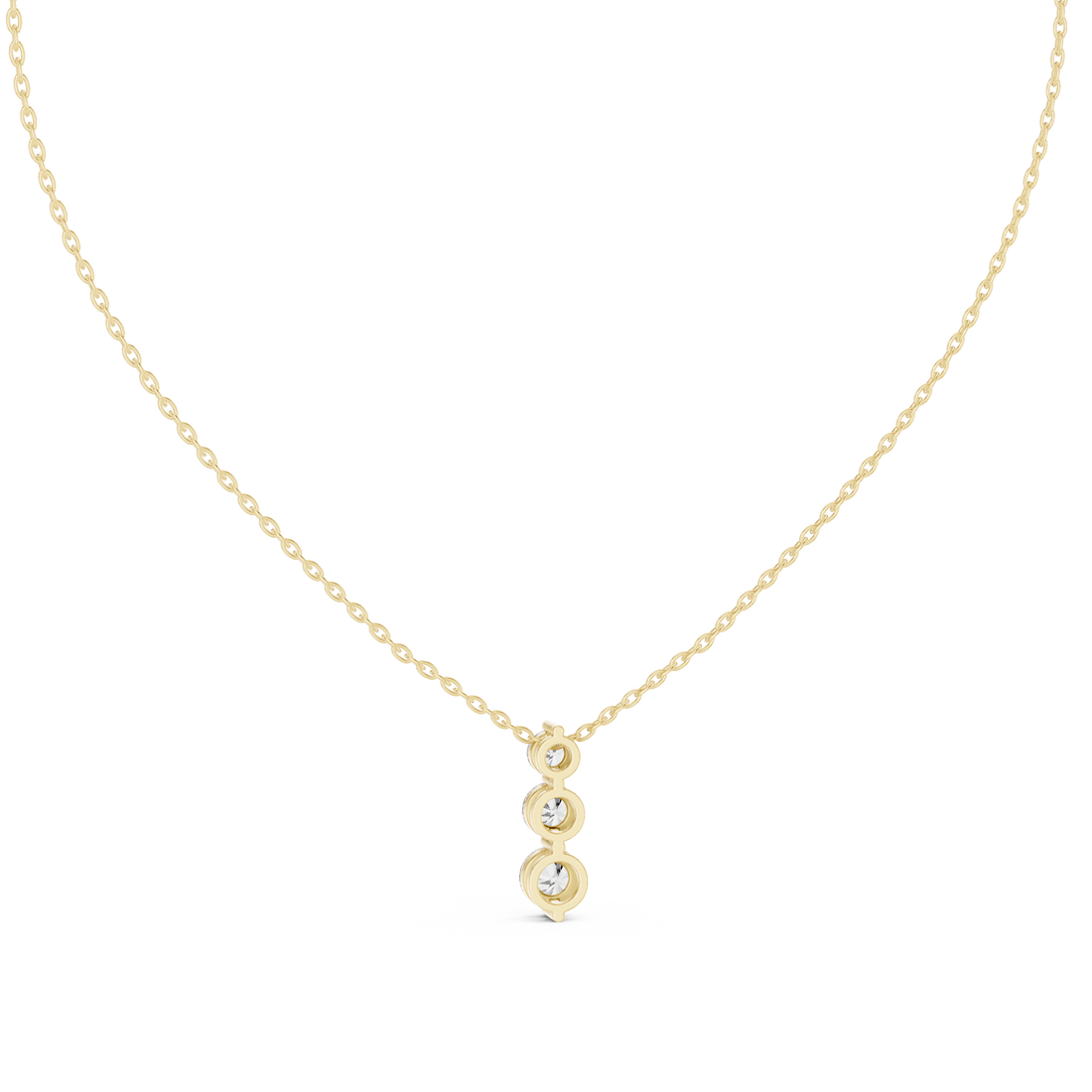 Ocean Breeze lab grown diamond pendant