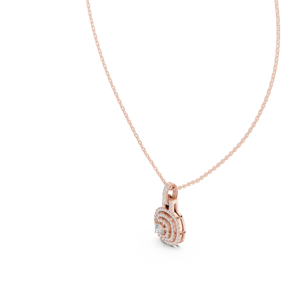 Fairy Dust lab grown diamond pendant