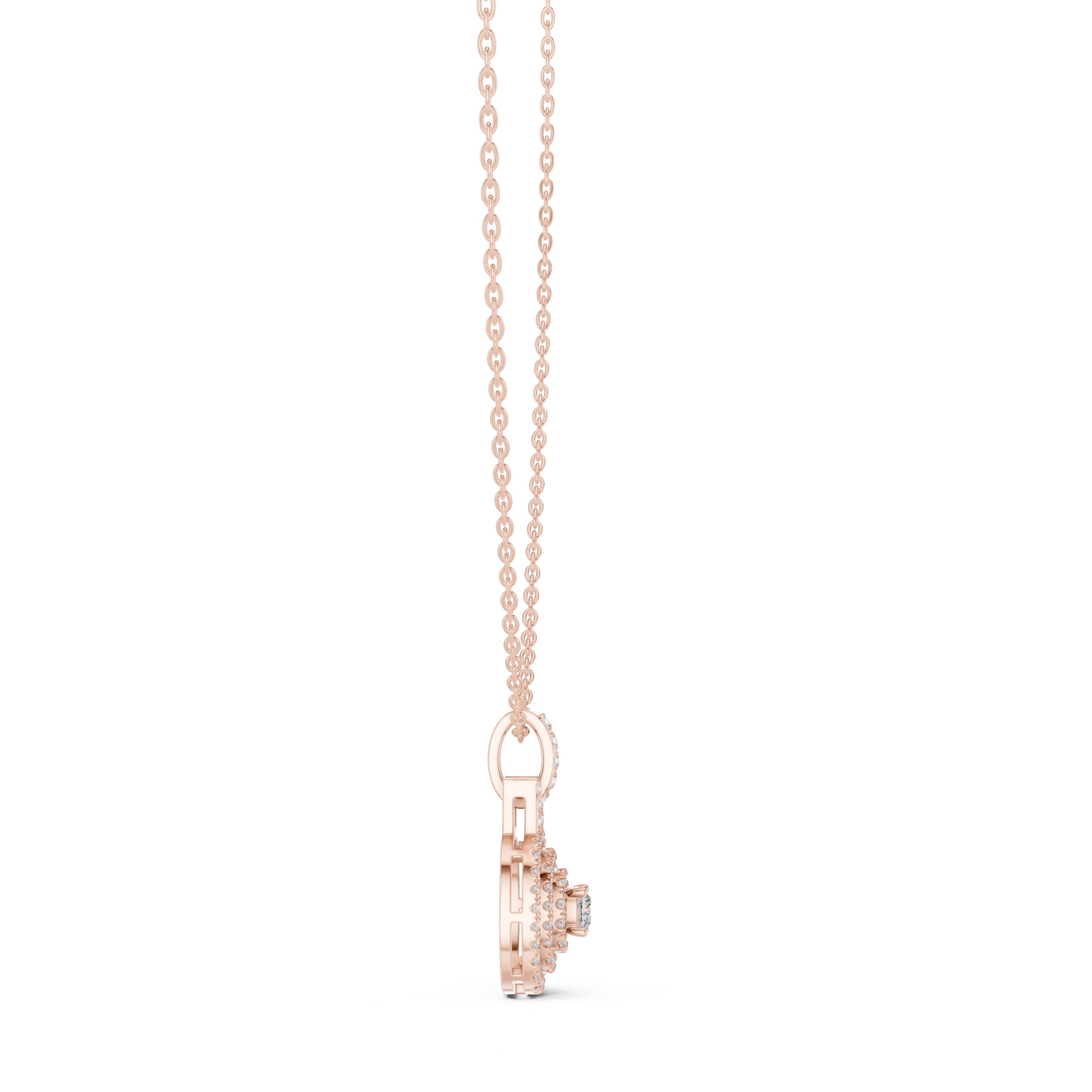 Fairy Dust lab grown diamond pendant