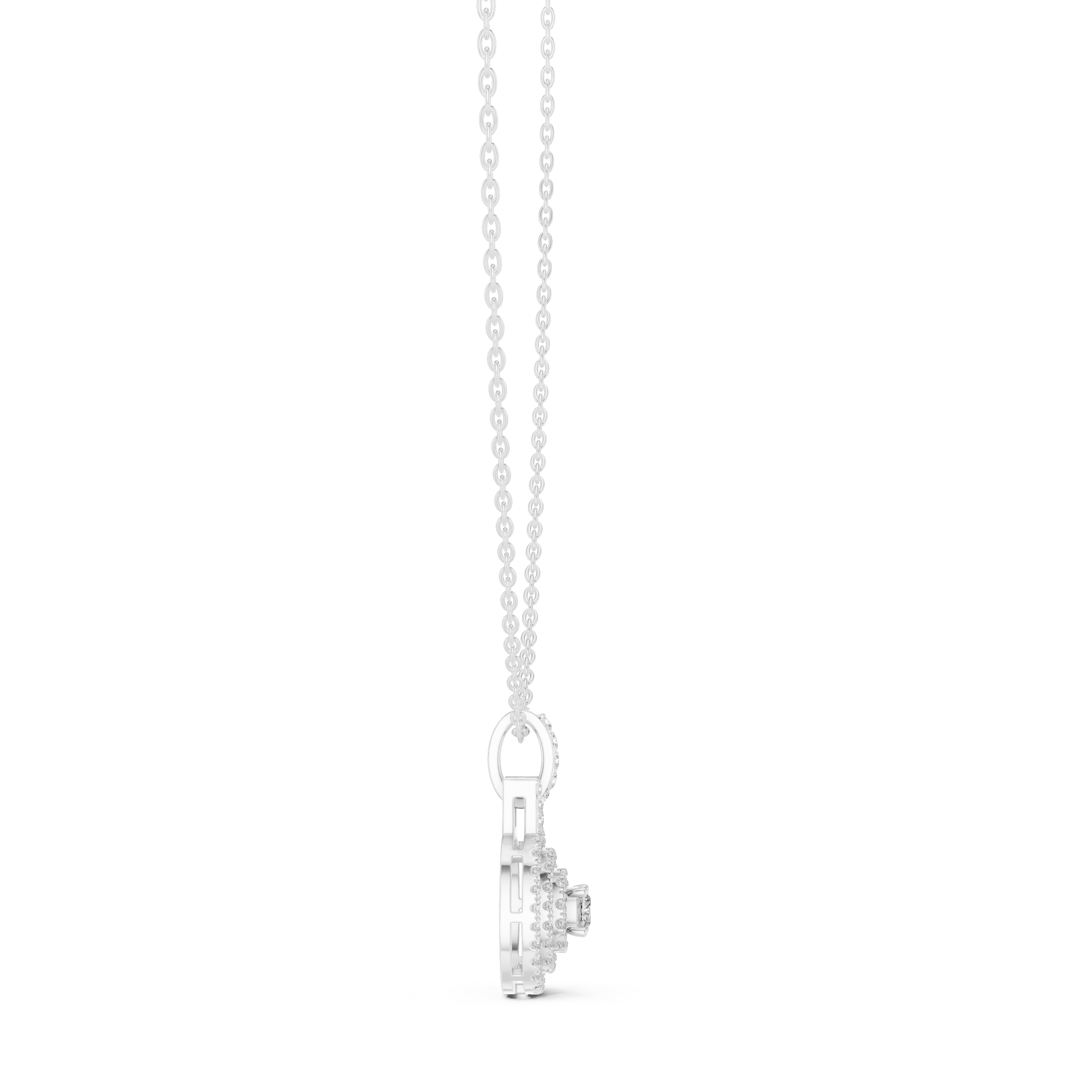 Fairy Dust lab grown diamond pendant