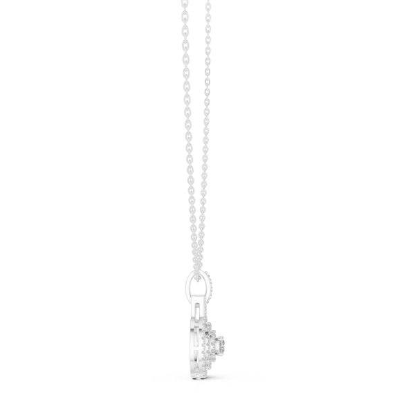 Fairy Dust lab grown diamond pendant