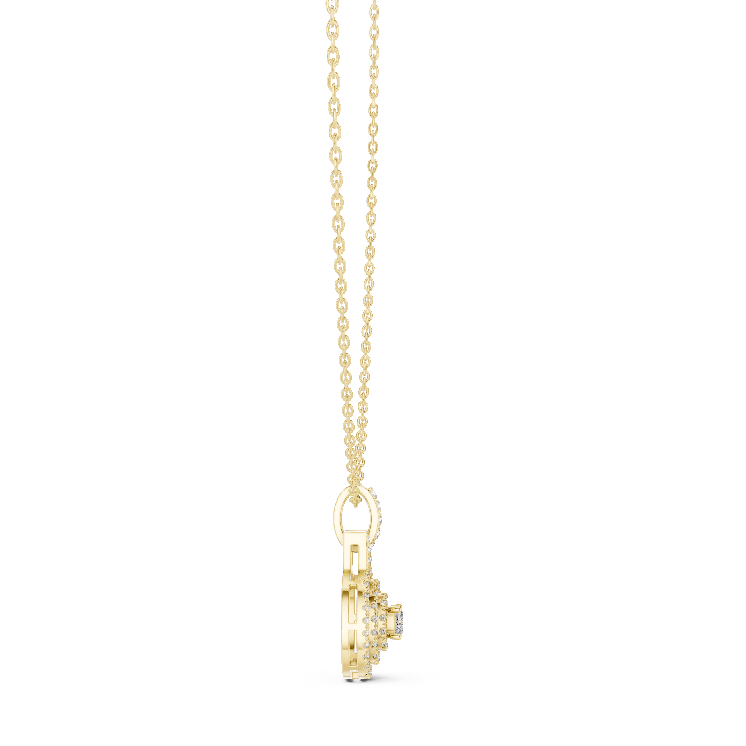 Fairy Dust lab grown diamond pendant