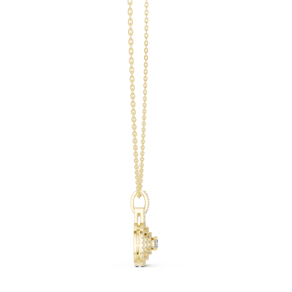 Fairy Dust lab grown diamond pendant