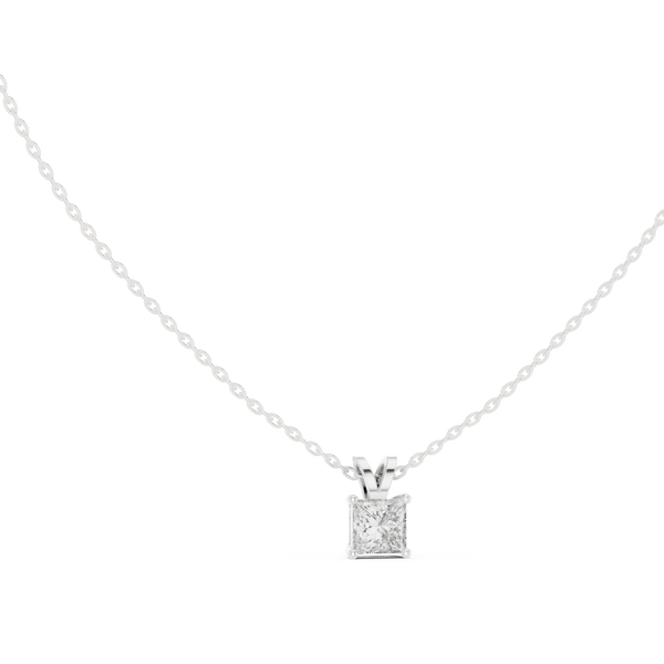 Bold Move lab grown diamond pendant
