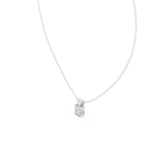 Bold Move lab grown diamond pendant