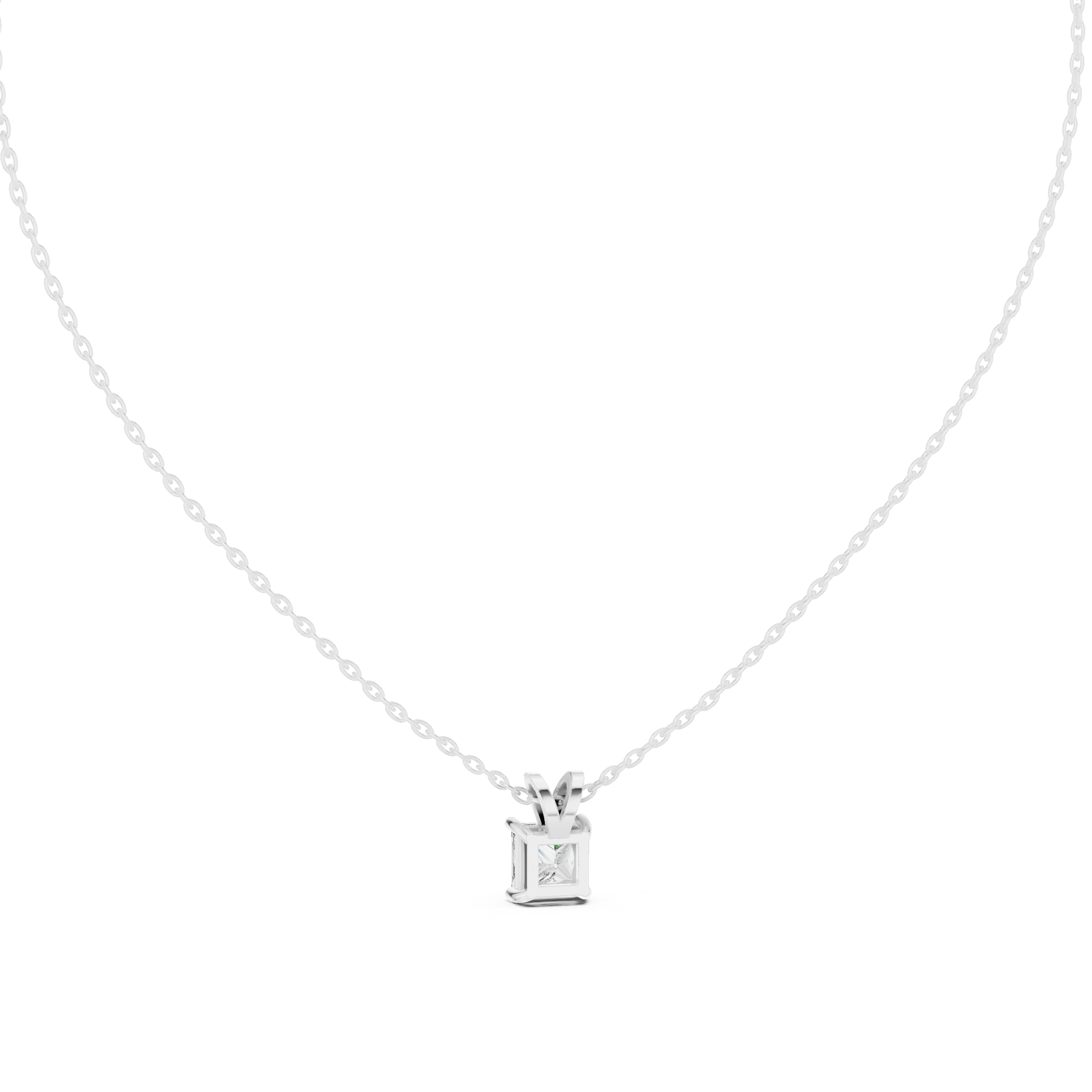 Bold Move lab grown diamond pendant