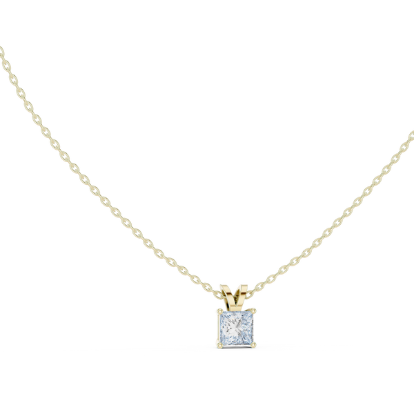 Bold Move lab grown diamond pendant
