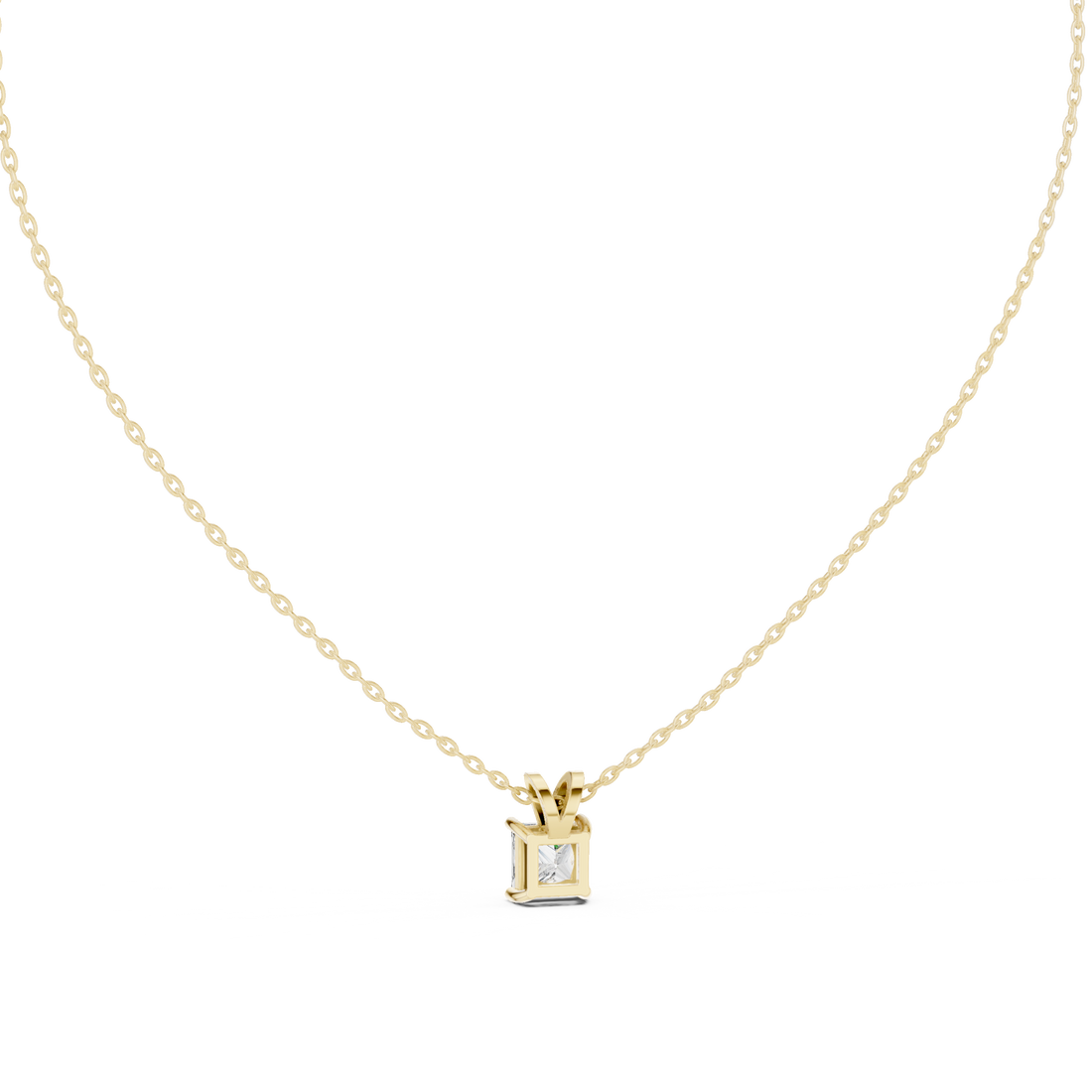 Bold Move lab grown diamond pendant