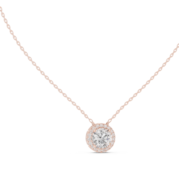 Lucky Charm lab grown diamond pendant