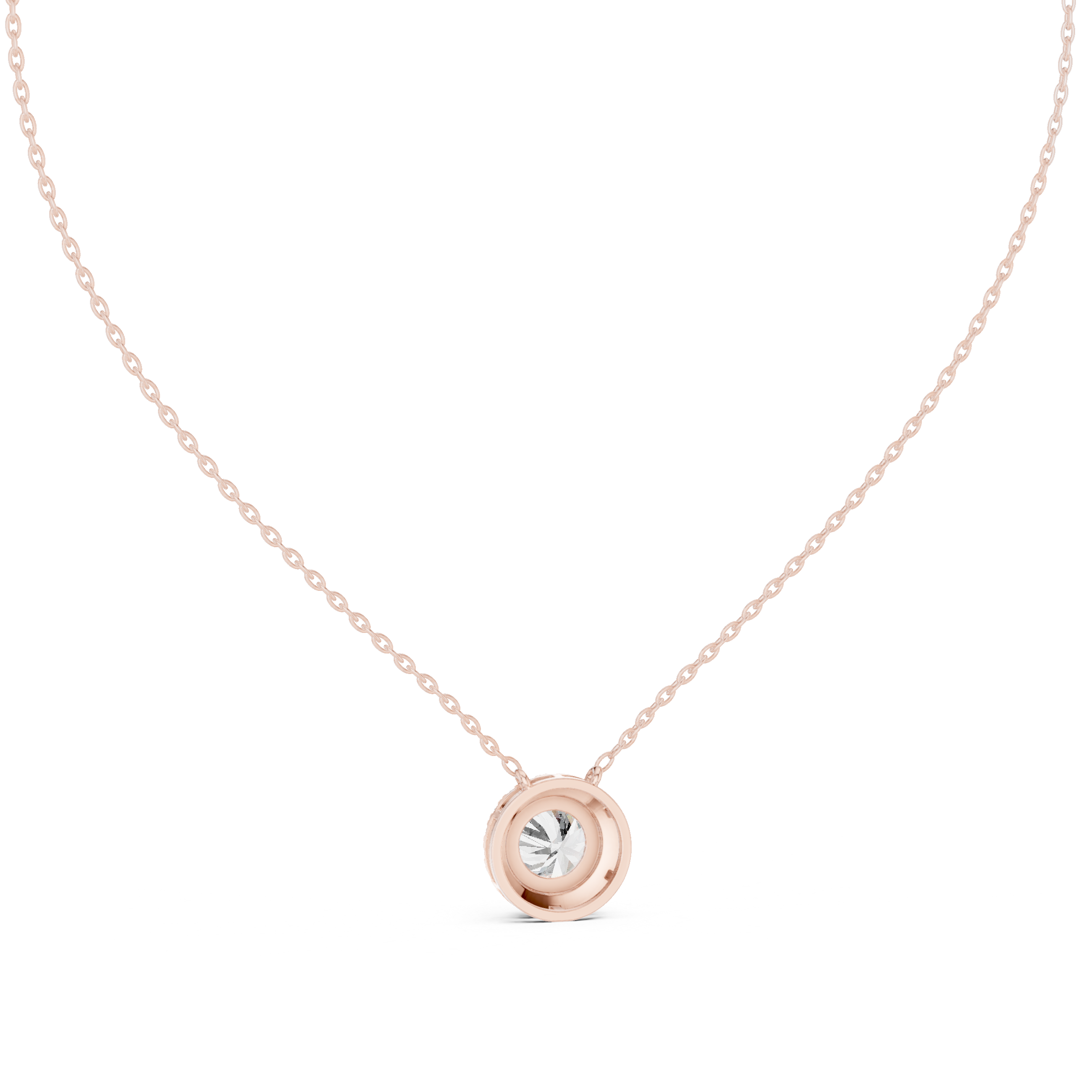 Lucky Charm lab grown diamond pendant