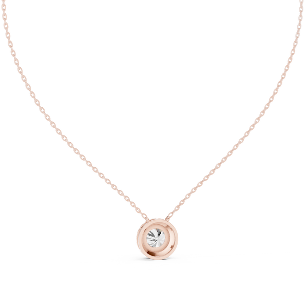 Lucky Charm lab grown diamond pendant