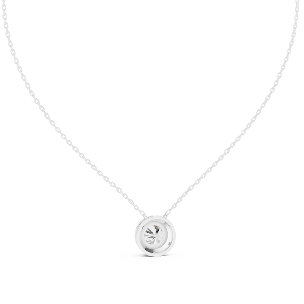 Lucky Charm lab grown diamond pendant