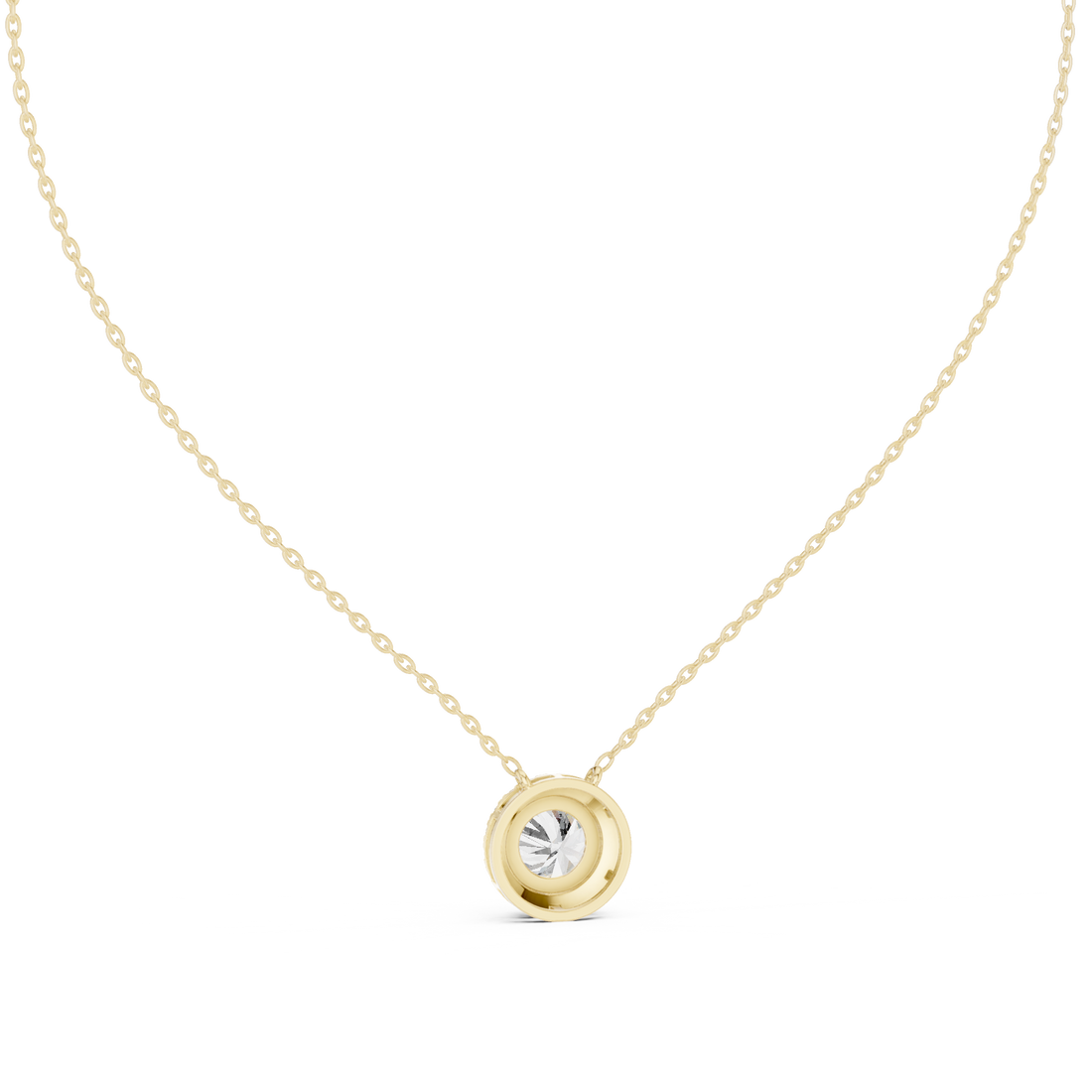 Lucky Charm lab grown diamond pendant