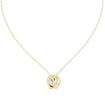 Lucky Charm lab grown diamond pendant