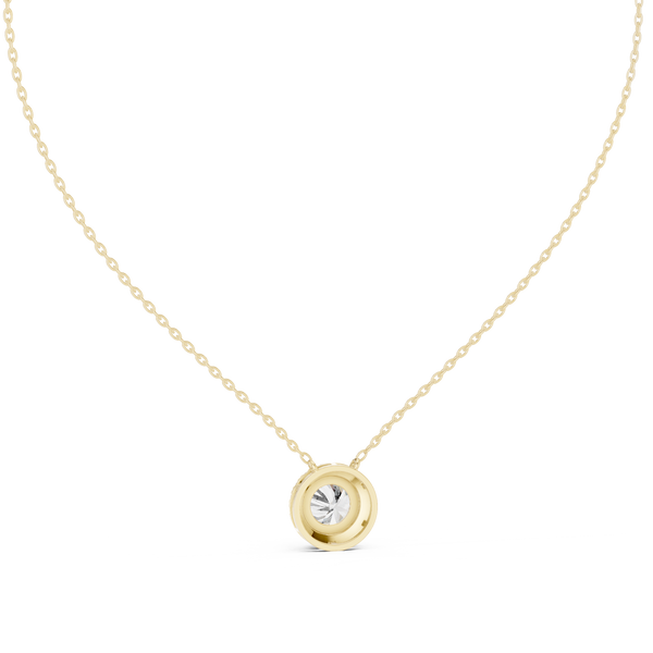 Lucky Charm lab grown diamond pendant