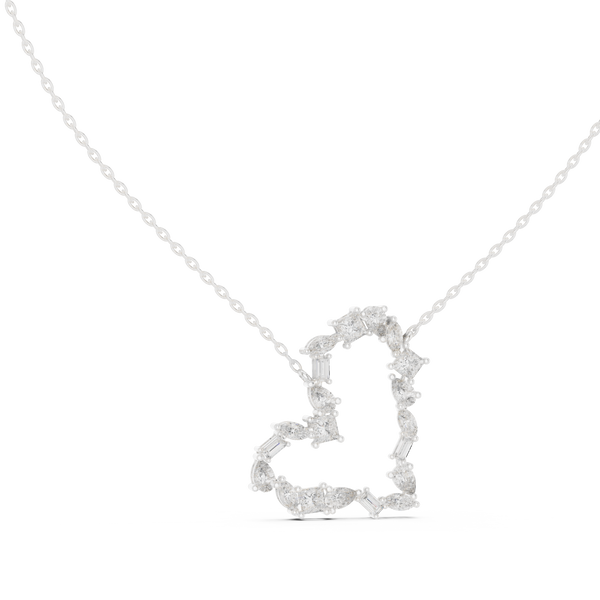 Joyful Tear lab grown diamond pendant