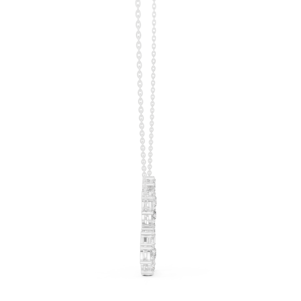 Joyful Tear lab grown diamond pendant