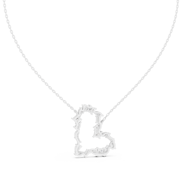 Joyful Tear lab grown diamond pendant