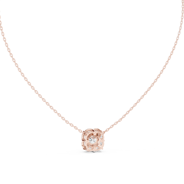 Sharp Lining lab grown diamond pendant