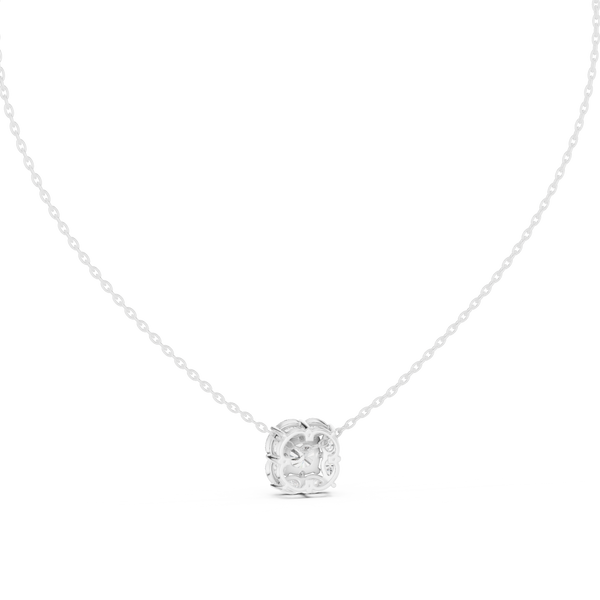 Sharp Lining lab grown diamond pendant
