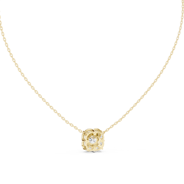 Sharp Lining lab grown diamond pendant