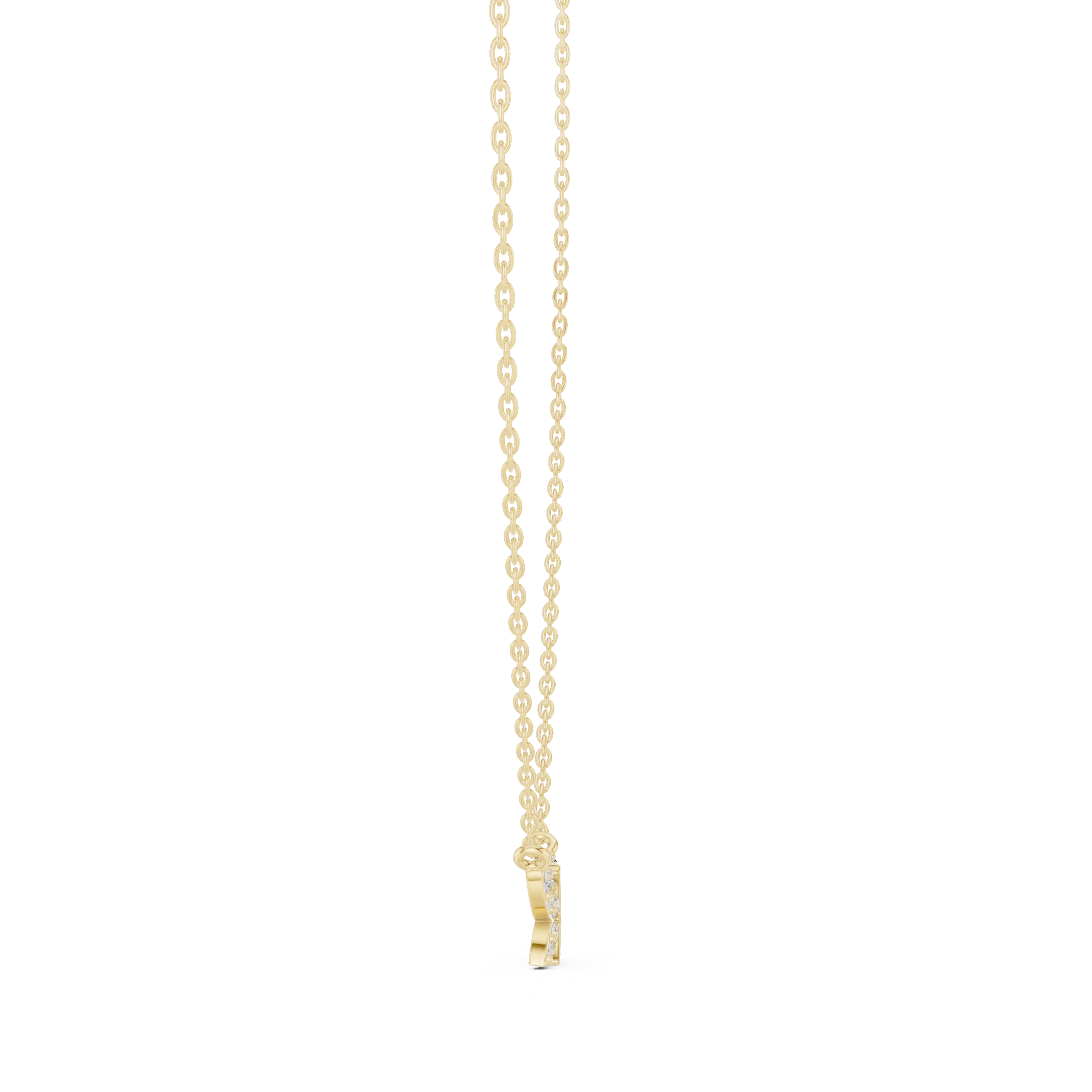 Inner Light lab grown diamond pendant