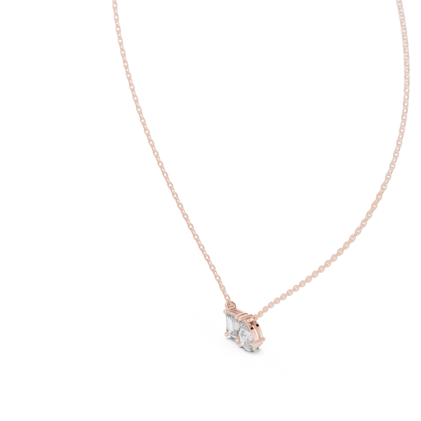 Quiet Beauty lab grown diamond pendant