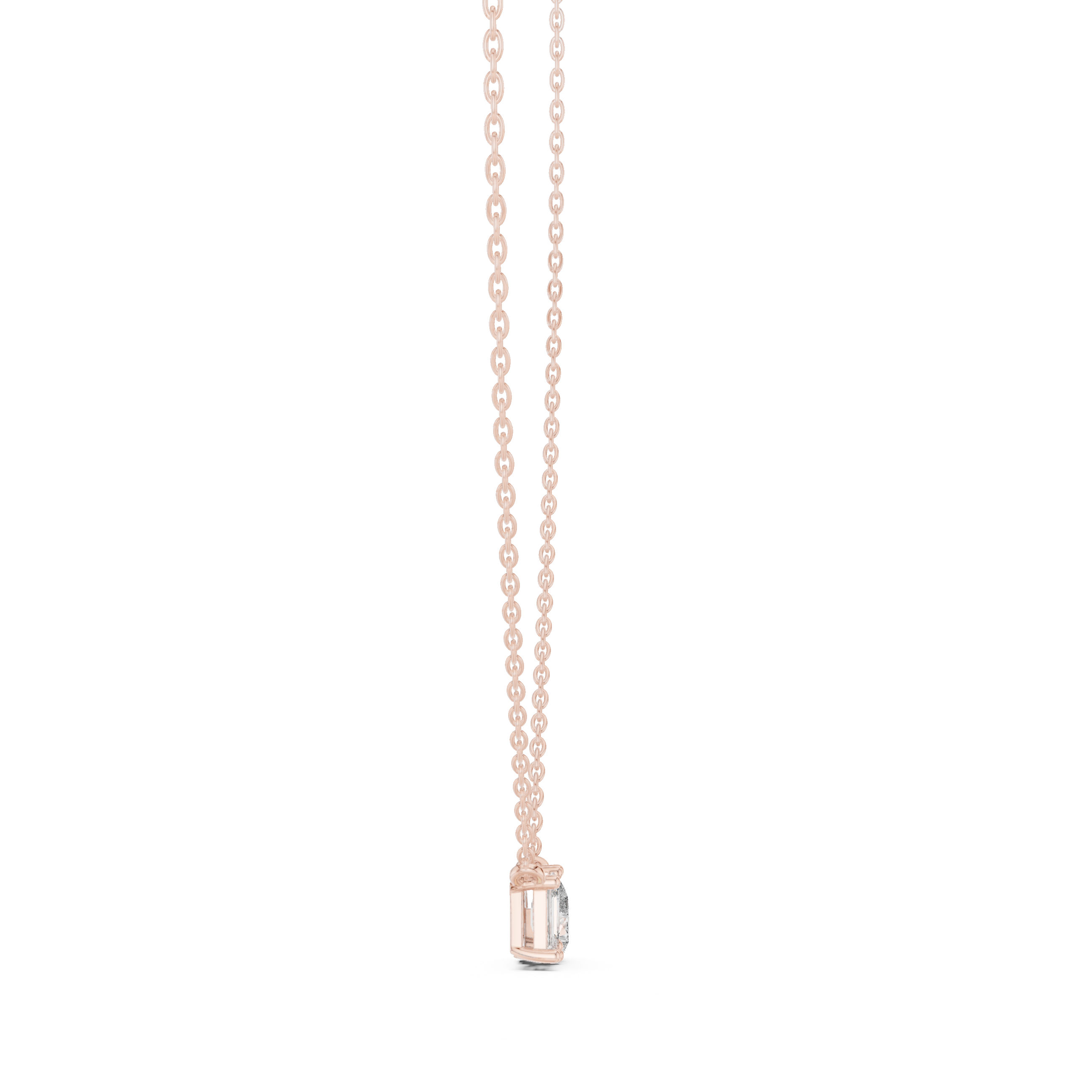 Quiet Beauty lab grown diamond pendant