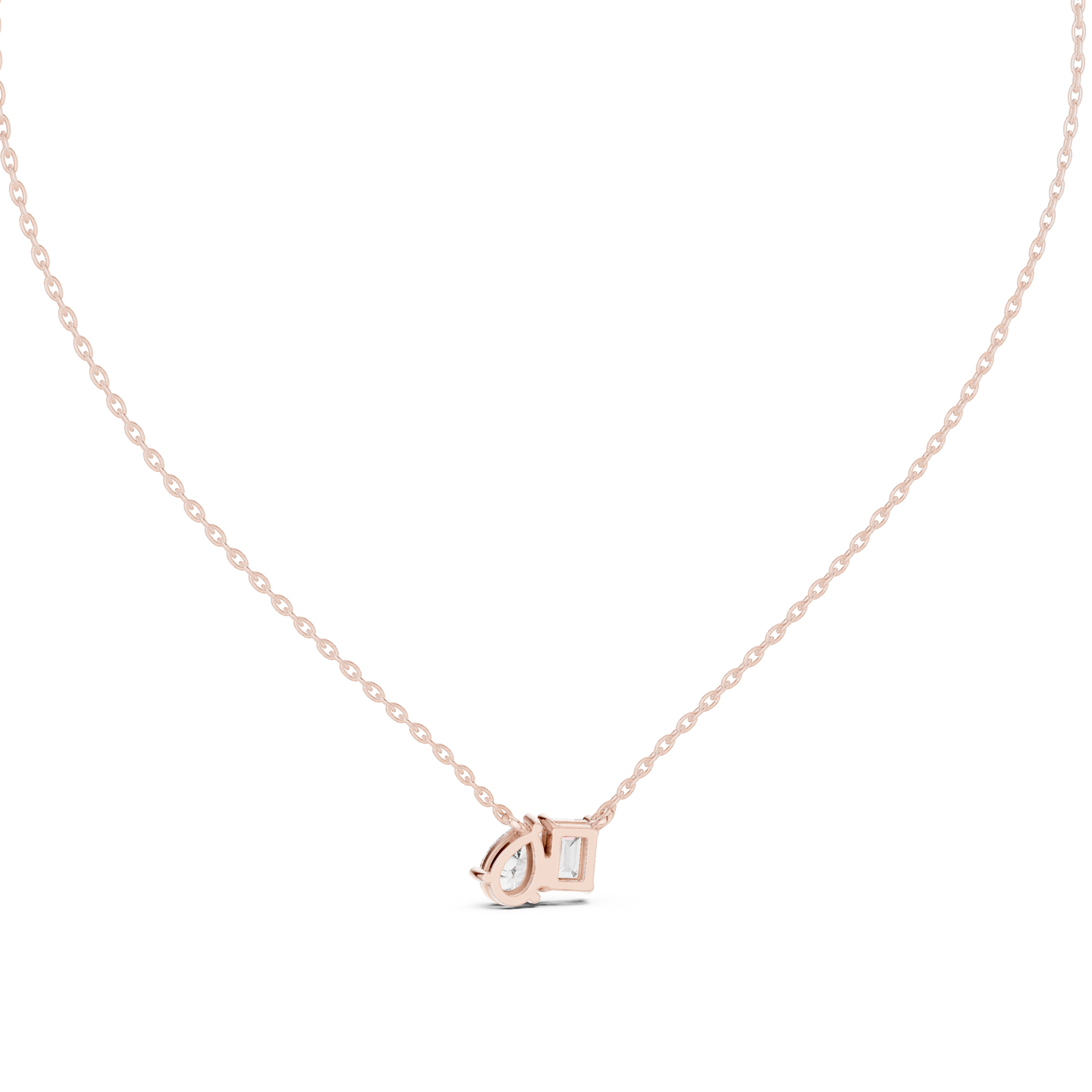 Quiet Beauty lab grown diamond pendant