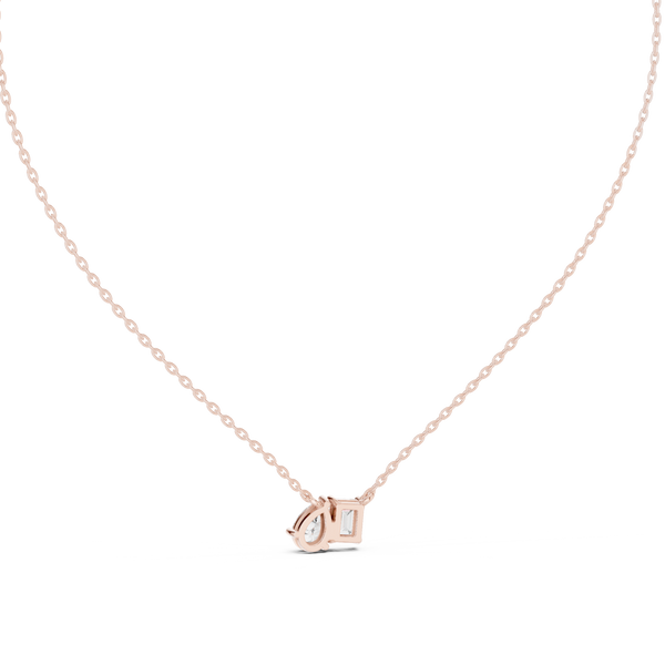 Quiet Beauty lab grown diamond pendant