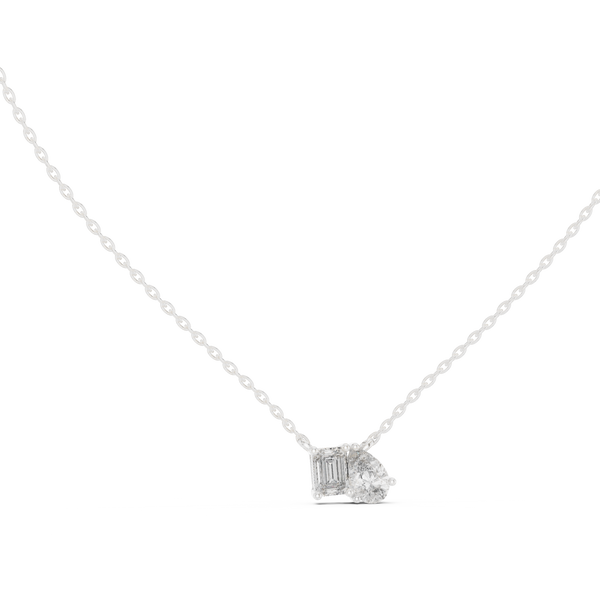 Quiet Beauty lab grown diamond pendant