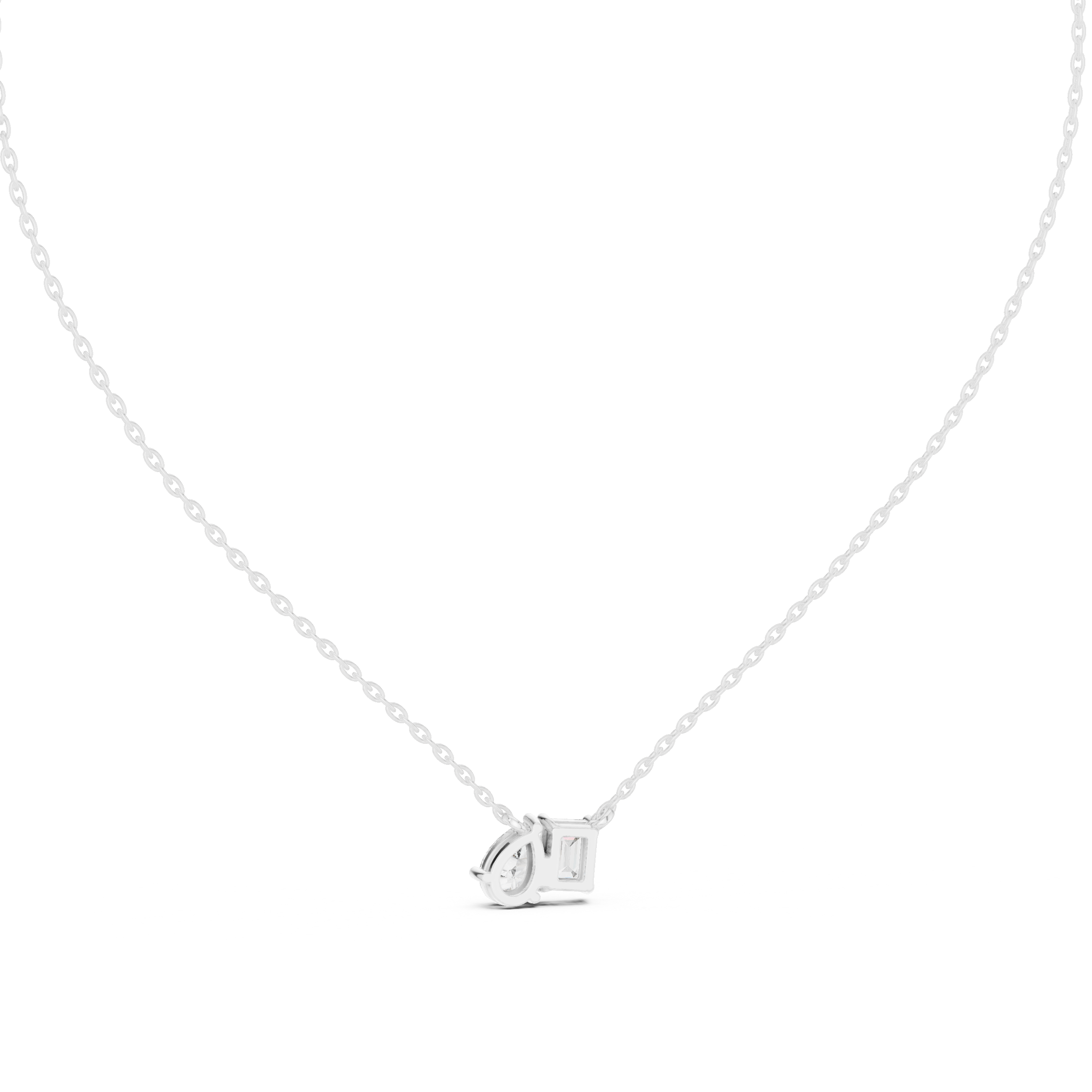 Quiet Beauty lab grown diamond pendant