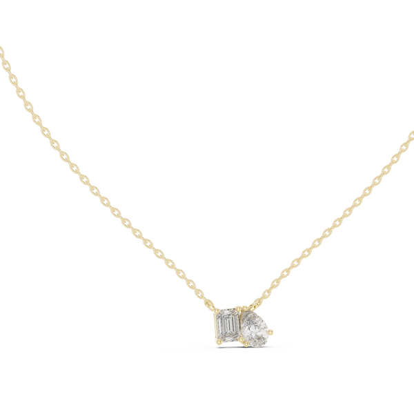 Quiet Beauty lab grown diamond pendant