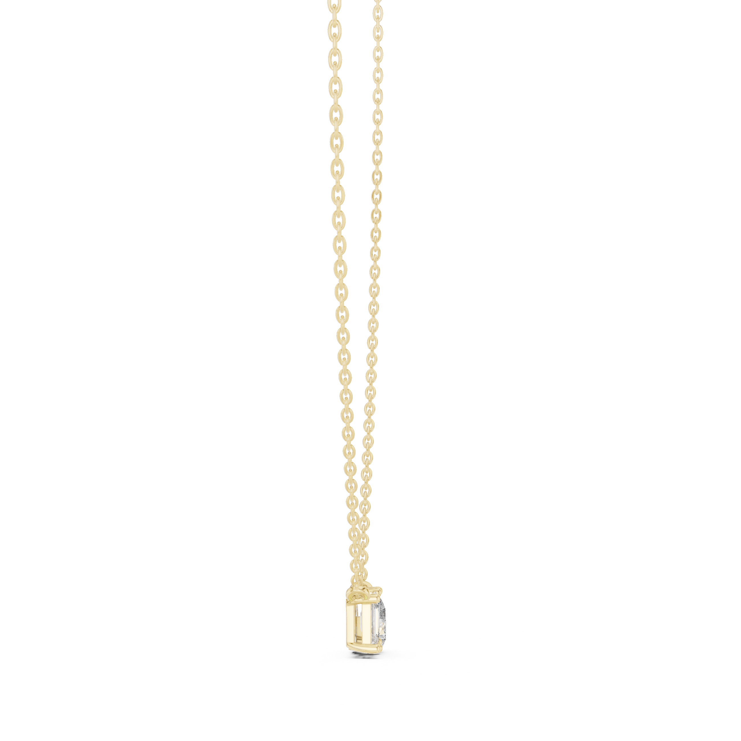 Quiet Beauty lab grown diamond pendant