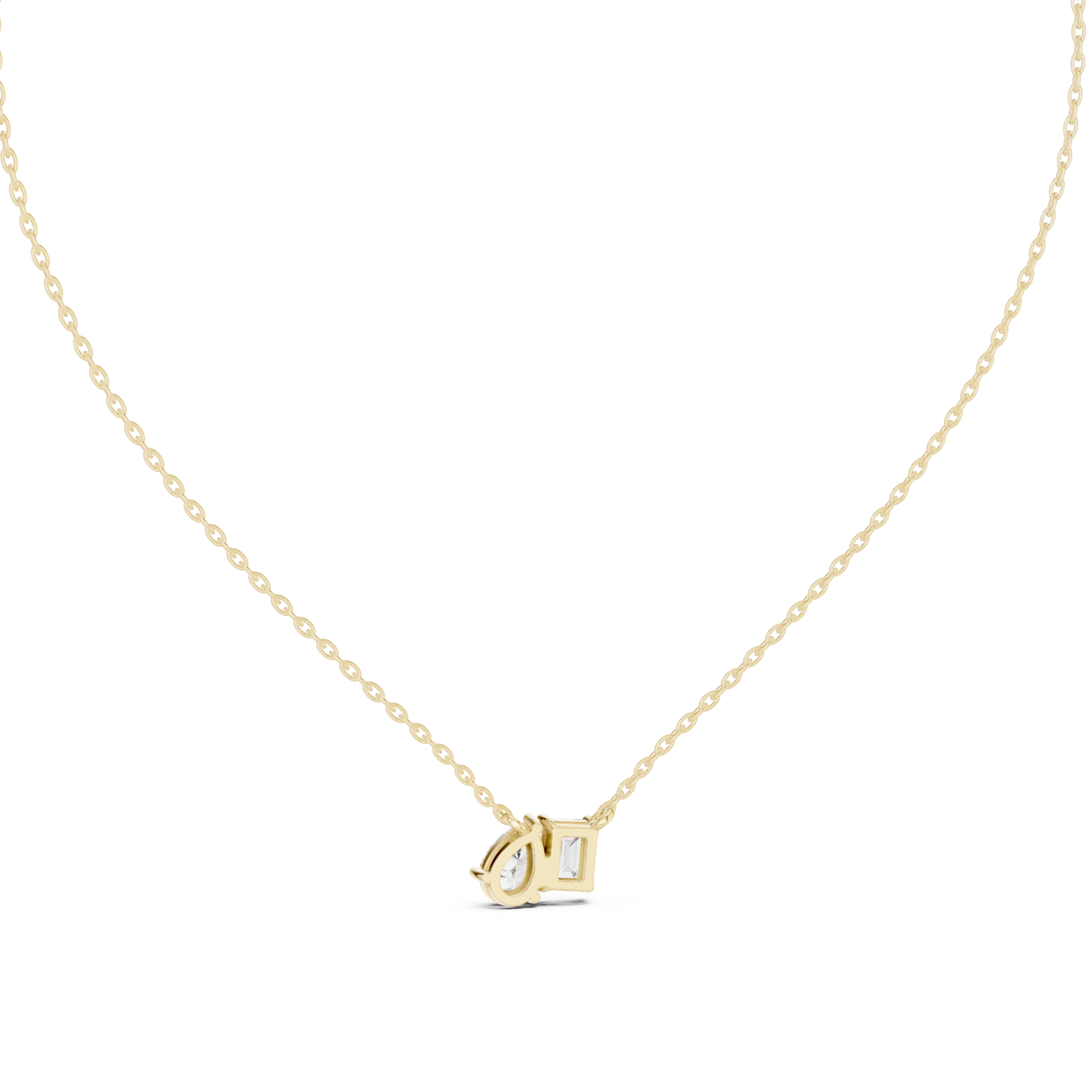 Quiet Beauty lab grown diamond pendant