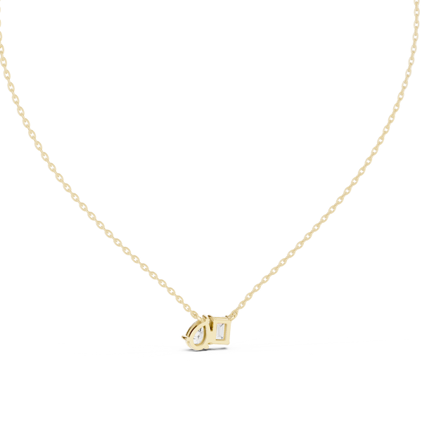 Quiet Beauty lab grown diamond pendant