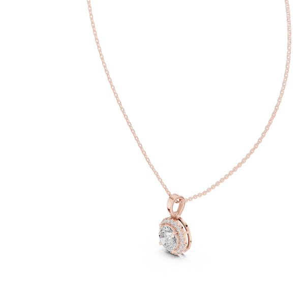 High Heaven lab grown diamond pendant