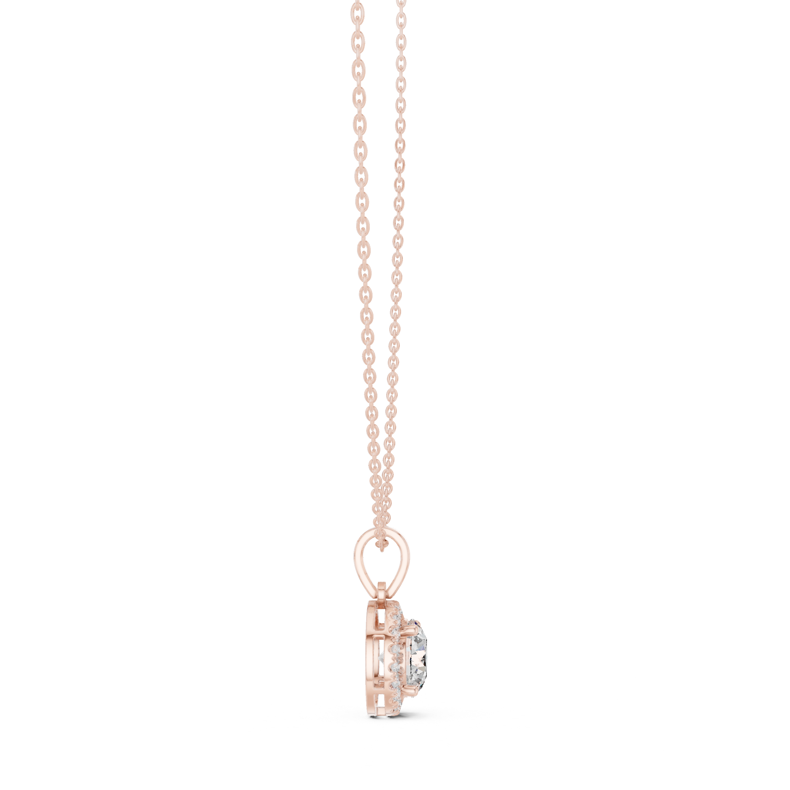 High Heaven lab grown diamond pendant