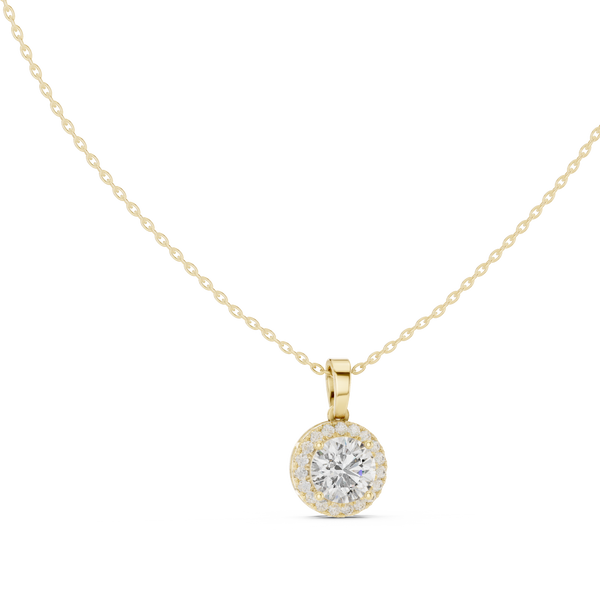High Heaven lab grown diamond pendant