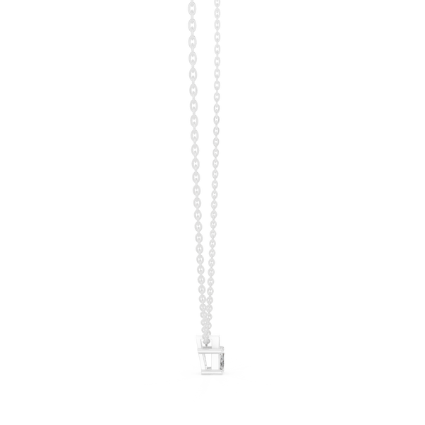 Soft Whisper lab grown diamond pendant