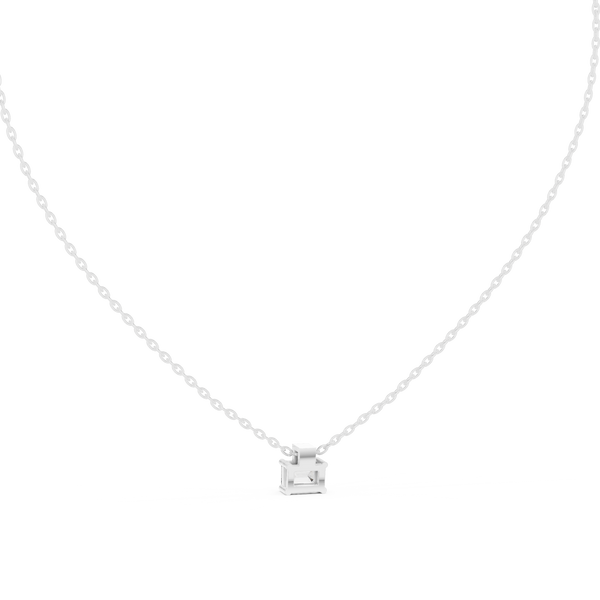 Soft Whisper lab grown diamond pendant