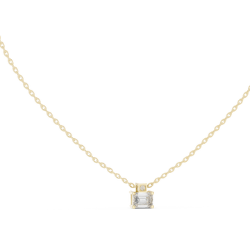 Soft Whisper lab grown diamond pendant